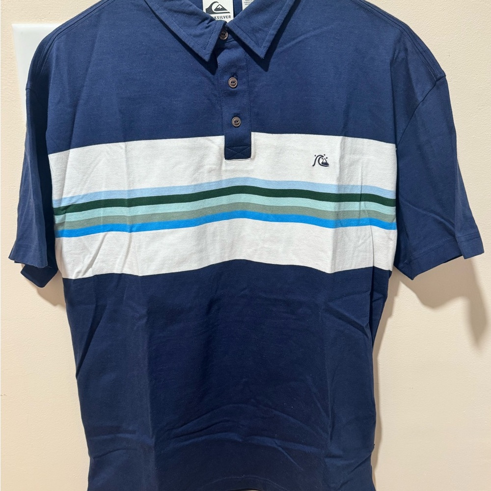 Quiksilver Men's 3 Button Polo